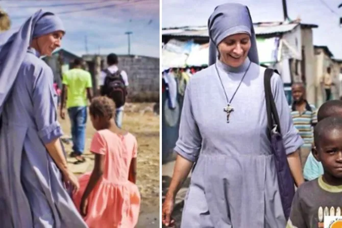 Monja salva niños de la pobreza y violencia en Haití a ejemplo de Santa Teresa de Calcuta