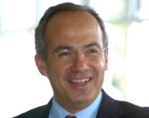 Felipe Calderu00f3n, presidente de Mu00e9xico.