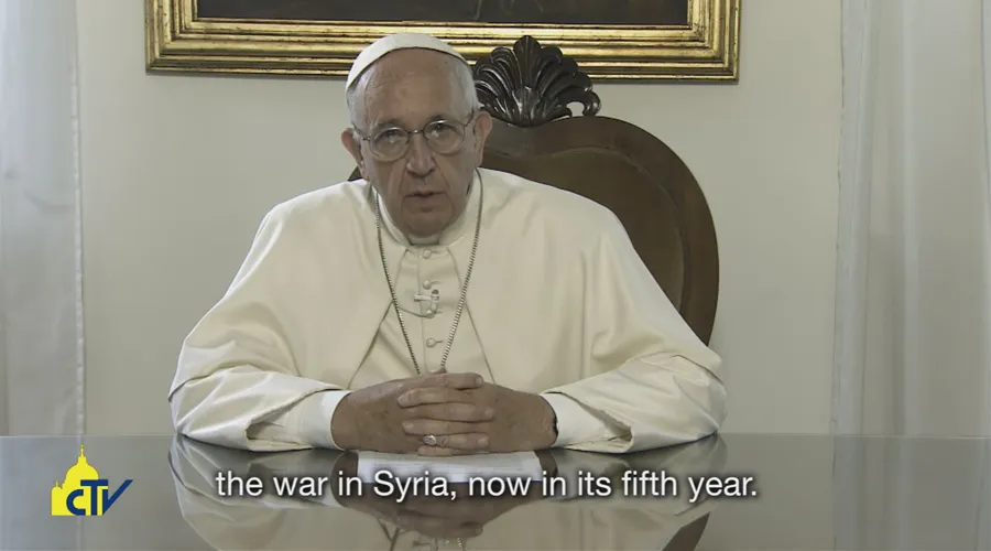 VIDEO Papa Francisco sobre la guerra en Siria: ¡La paz es posible pero hay que orar!