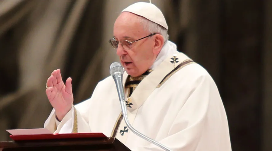 TEXTO COMPLETO: Homilía del Papa Francisco en la Misa Crismal de Jueves Santo