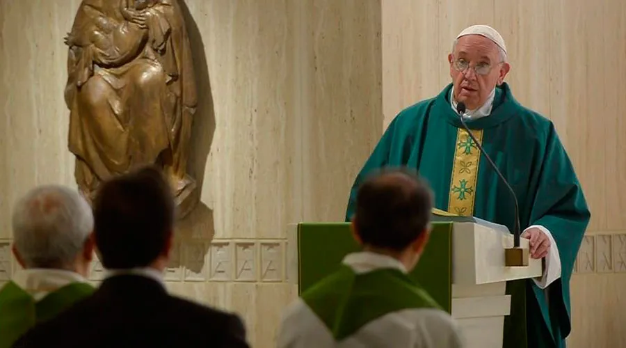 Papa Francisco: Pidamos la gracia de comprender la “lógica del pasado mañana”