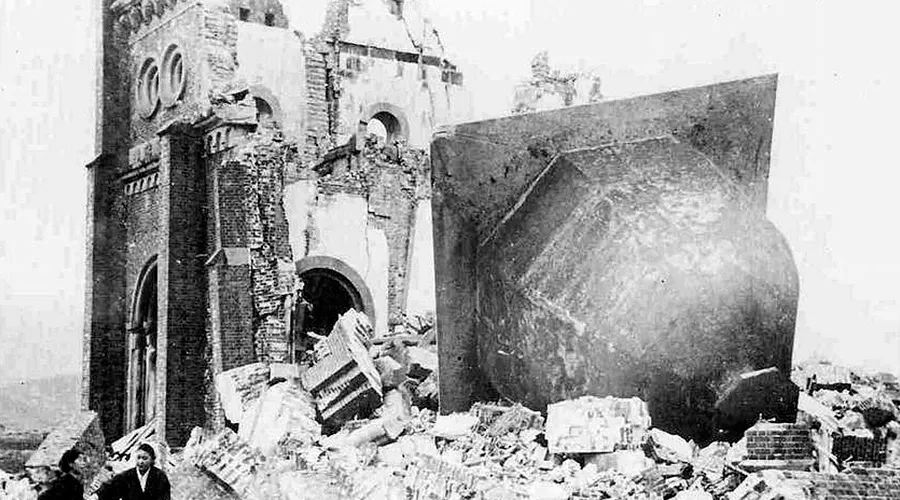 Un día como hoy la bomba atómica mató a dos tercios de los católicos en Nagazaki