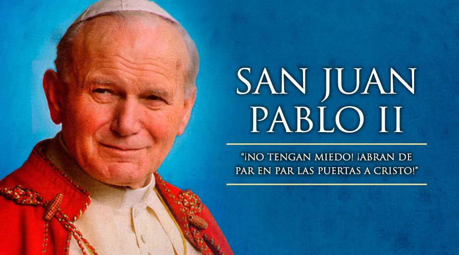 A day like today Saint John Paul II died