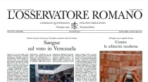 Portada de L'Osservatore Romano