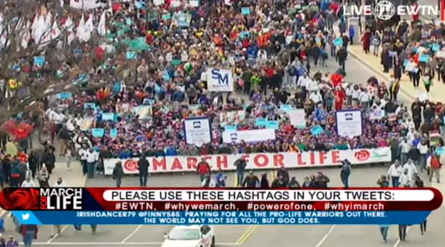Estados Unidos: Cientos de miles participan en Marcha por la Vida en Washington D.C.