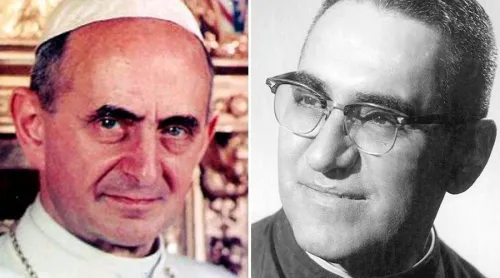 Esta es la fecha de canonización de Mons. Romero y Pablo VI