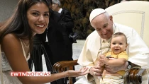 Papa Francisco en audiencia general sobre la catequesis del discernimiento. Cru00e9dito: EWTN Noticias