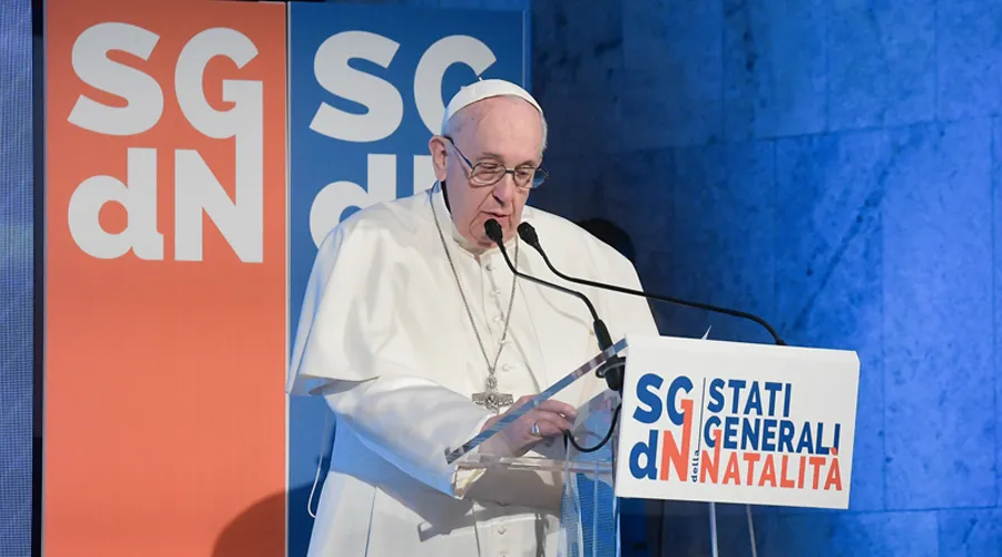 Discurso del Papa Francisco a los Estados Generales de la Natalidad