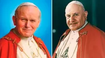 Santos Juan Pablo II y Juan XXIII