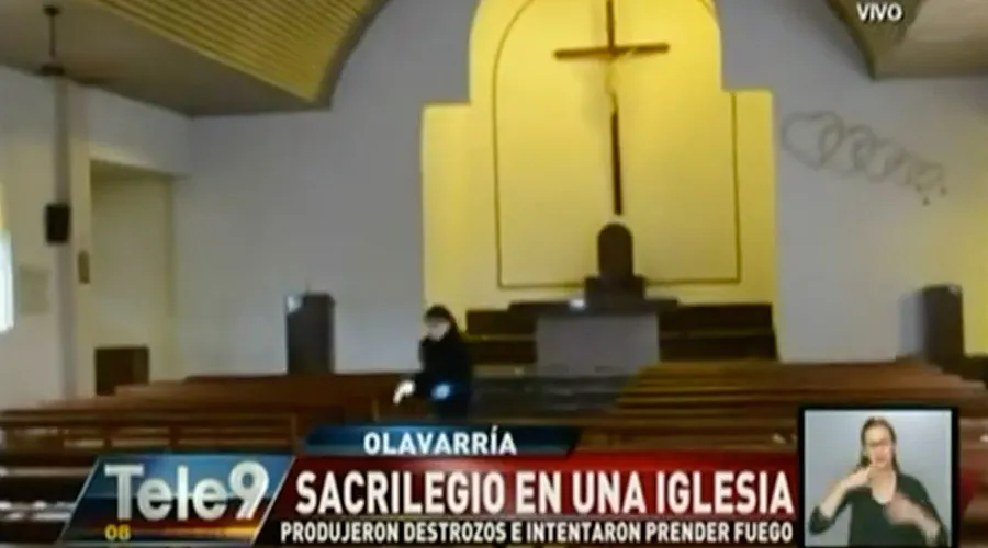 [VIDEO] Brutal ataque contra iglesia en Argentina