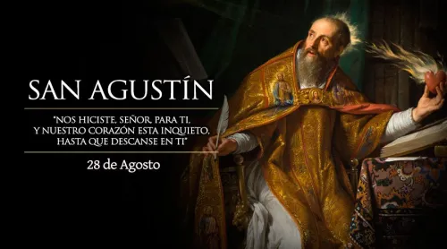 Hoy la Iglesia celebra a San Agustín, doctor de la Iglesia y 