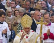El Papa en la celebracu00edu00f3n del Corpus Christi (foto radiovaticana.org)