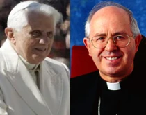 Benedicto XVI / Mons. Julu00edan Barrio, Arzobispo de Santiago de Compostela (Espau00f1a)