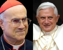 Cardenal Tarcisio Bertone / Benedicto XVI