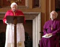 Benedicto XVI / arzobispo Rowan Williams