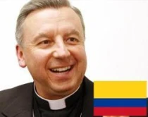 Mons. Juan Vicente Cu00f3rdoba, Obispo electo de Fontibu00f3n y Secretario General de la CEC