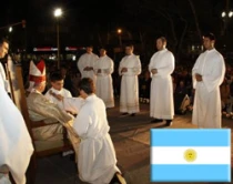 Mons. Alfonso Delgado en la ordenaciu00f3n sacerdotal y diaconal (foto Diario de Cuyo)