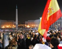 Foto del encuentro (oficina de prensa JMJ Madrid 2011)