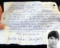 Carta de Esteban Rojas 