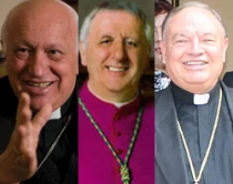 Mons. Ezzati / Mons. Versaldi / Cardenal Juan Sandoval
