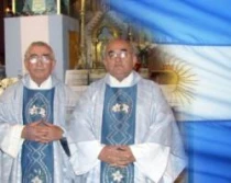 Los hermanos Ostojic, que acaban de celebrar 40 au00f1os de sacerdocio