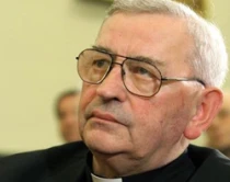 Mons. Tadeusz Pieronek, Obispo Auxiliar Emu00e9rito de Sosnowiec (Polonia)