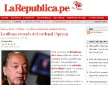 Una imagen de la nota de La Repu00fablica