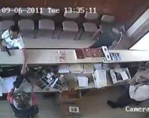 Imagen de la cu00e1mara de video del lugar del robo (Arzobispado de Guadalajara)