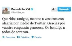 Lea aquí los primeros tuits del Papa Benedicto XVI