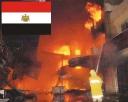 Musulmanes incendian barrio cristiano en Egipto y hacen huir a 100 familias