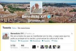 El Papa en Twitter se une a Marcha por la Vida y contra aborto en EEUU
