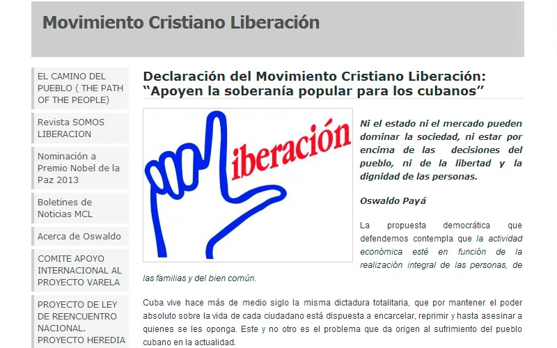 MCL pide a comunidad internacional apoyar el referendo para Cuba