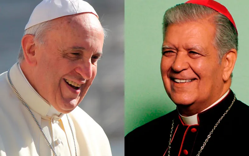 Papa Francisco y Cardenal Urosa / Foto: Arquidiócesis de Caracas