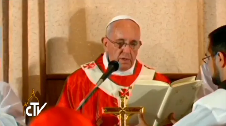 El Papa Francisco preside histórica Misa en el Cenáculo, donde Jesús celebró la Última Cena