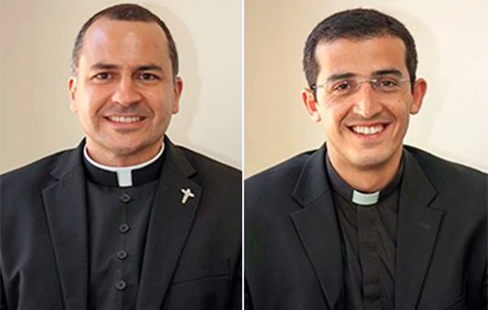 Matías Hualpa e Iván Maximiliano Rodríguez (Foto AICA)