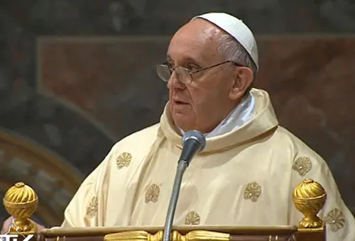 Papa Francisco a cardenales: "Si no confesamos a Jesucristo, la cosa no va"