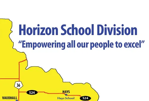 Foto: Sitio web de Horizon School Division, en Alberta (Canadá)