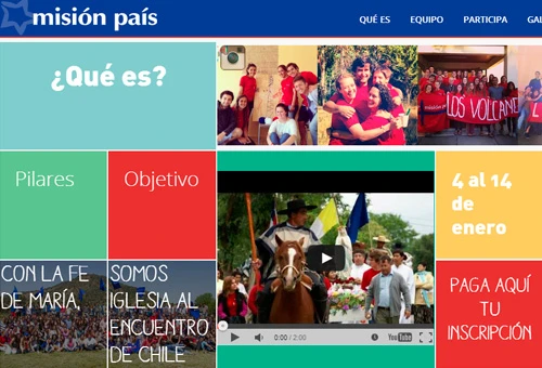 Más de mil jóvenes evangelizan Chile este verano a través de Misión País Más de mil jóvenes evangelizan Chile este verano a través de Misión País