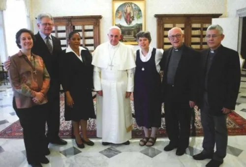 La presidencia de la CLAR con el Papa