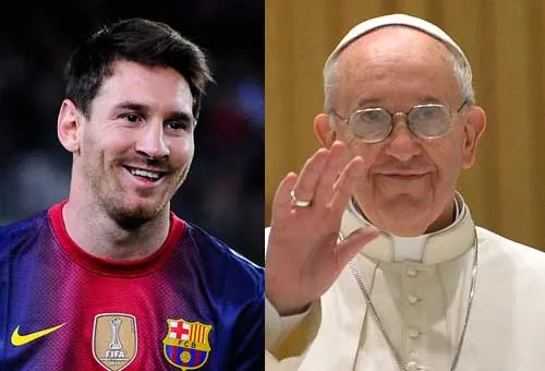 Lionel Messi / Papa Francisco