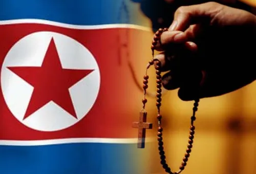 Católicos en Corea del Norte fingen contar habichuelas mientras rezan Rosario en comunidad