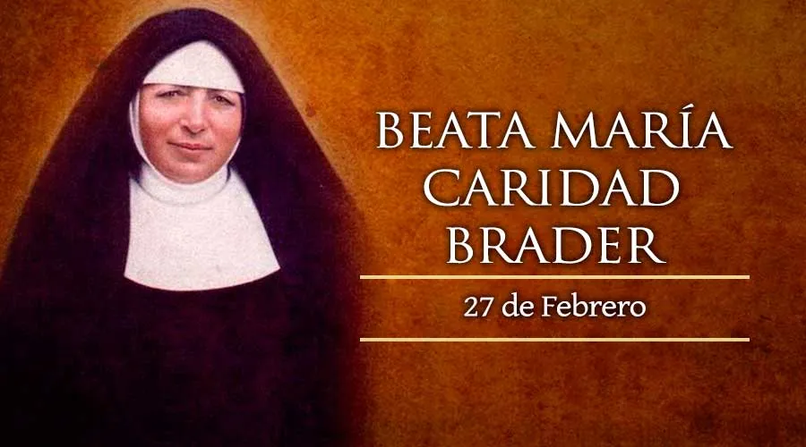 Beata María Caridad Brader