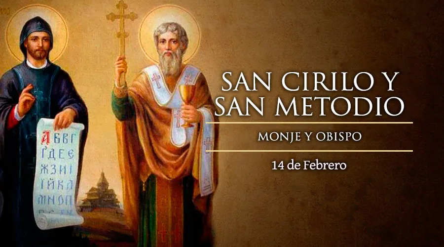 Resultado de imagen para San Cirilo, Monje, y San Metodio, Obispo