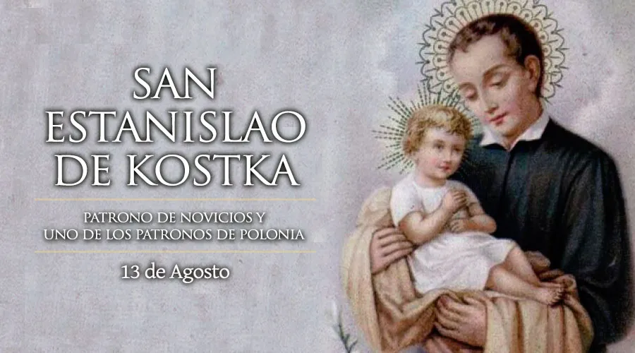 Resultado de imagen para San Estanislao de Kostka,