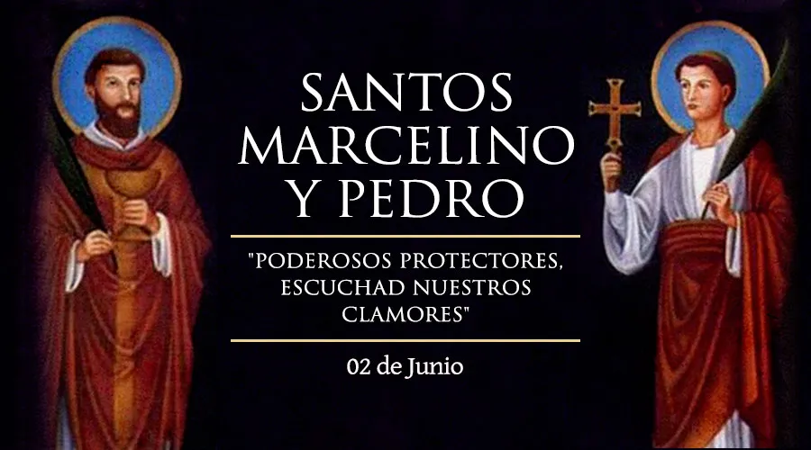Resultado de imagen para Santos Marcelino y Pedro