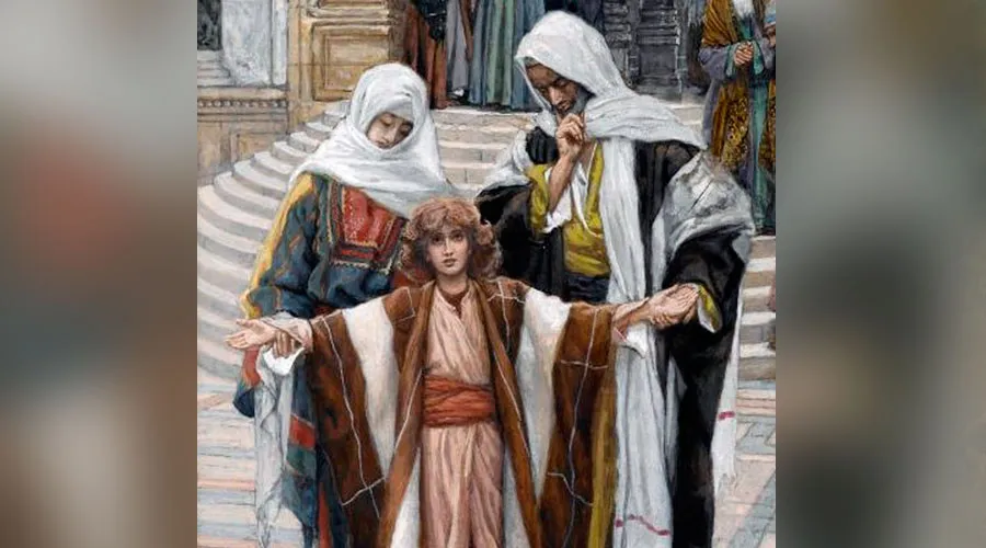 Jesús en el Templo / Crédito: Wikipedia - James Tissot (Dominio público)