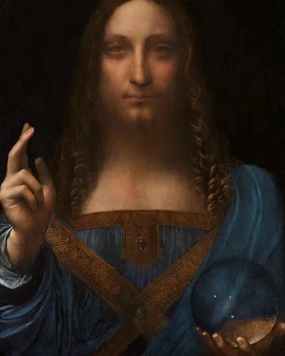 Elevado Rico Aislar Salvator Mundi: La imagen de Jesús que pintó Leonardo Da Vinci