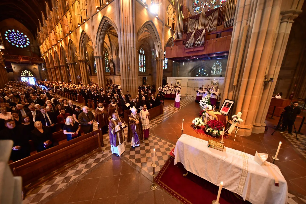 Funeral del Cardenal George Pell