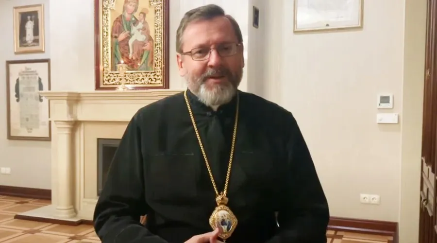 Mons. Sviatoslav Shevchuk. Crédito: Captura de video de YouTube de  Ukrainian Catholic Archeparchy of Philadellphia.?w=200&h=150