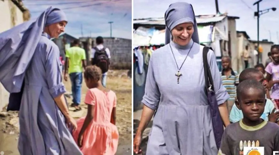 Monja salva niños de la pobreza y violencia en Haití a ejemplo de Santa Teresa de Calcuta